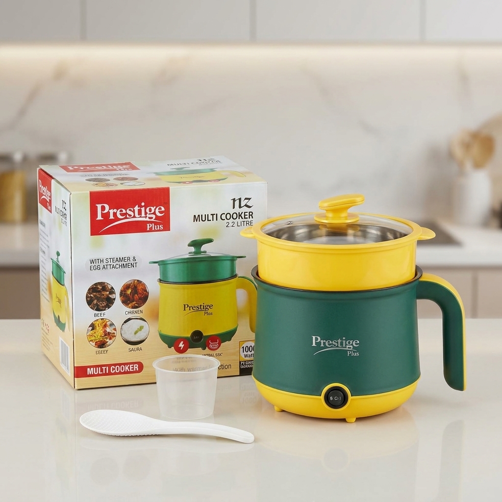 সবুজ+হলুদ কুকার