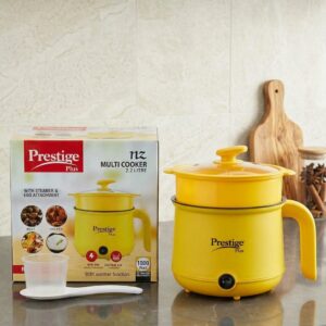 প্রেস্টিজ ২.২ লিঃ মাল্টি কুকার (হলুদ)